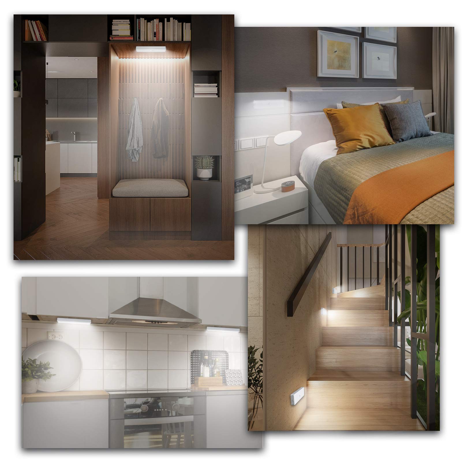 Lightbiz night safe wardrobe light providing reliable low light visibility