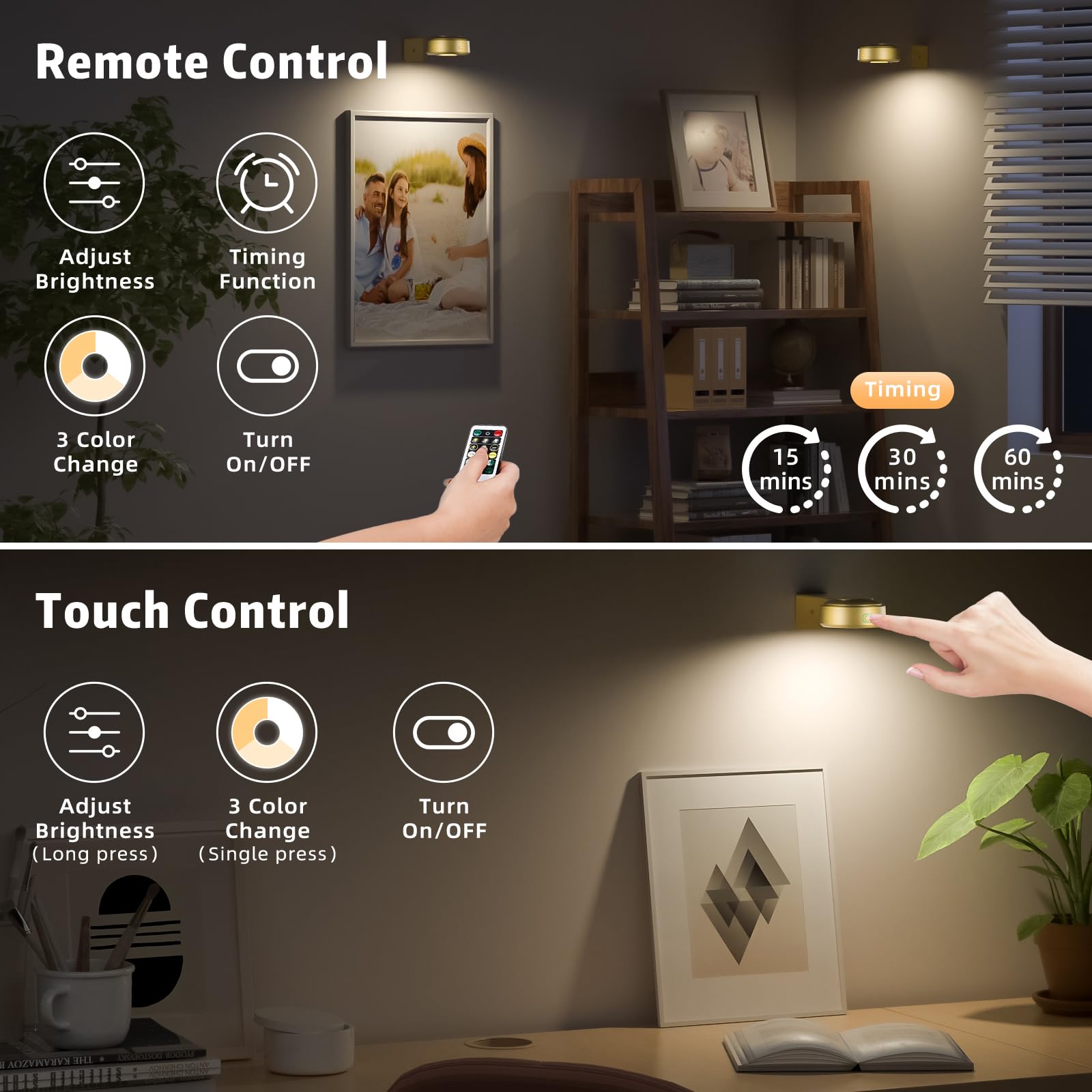 Lightbiz 4500K adjustable color temperature for versatile art lighting