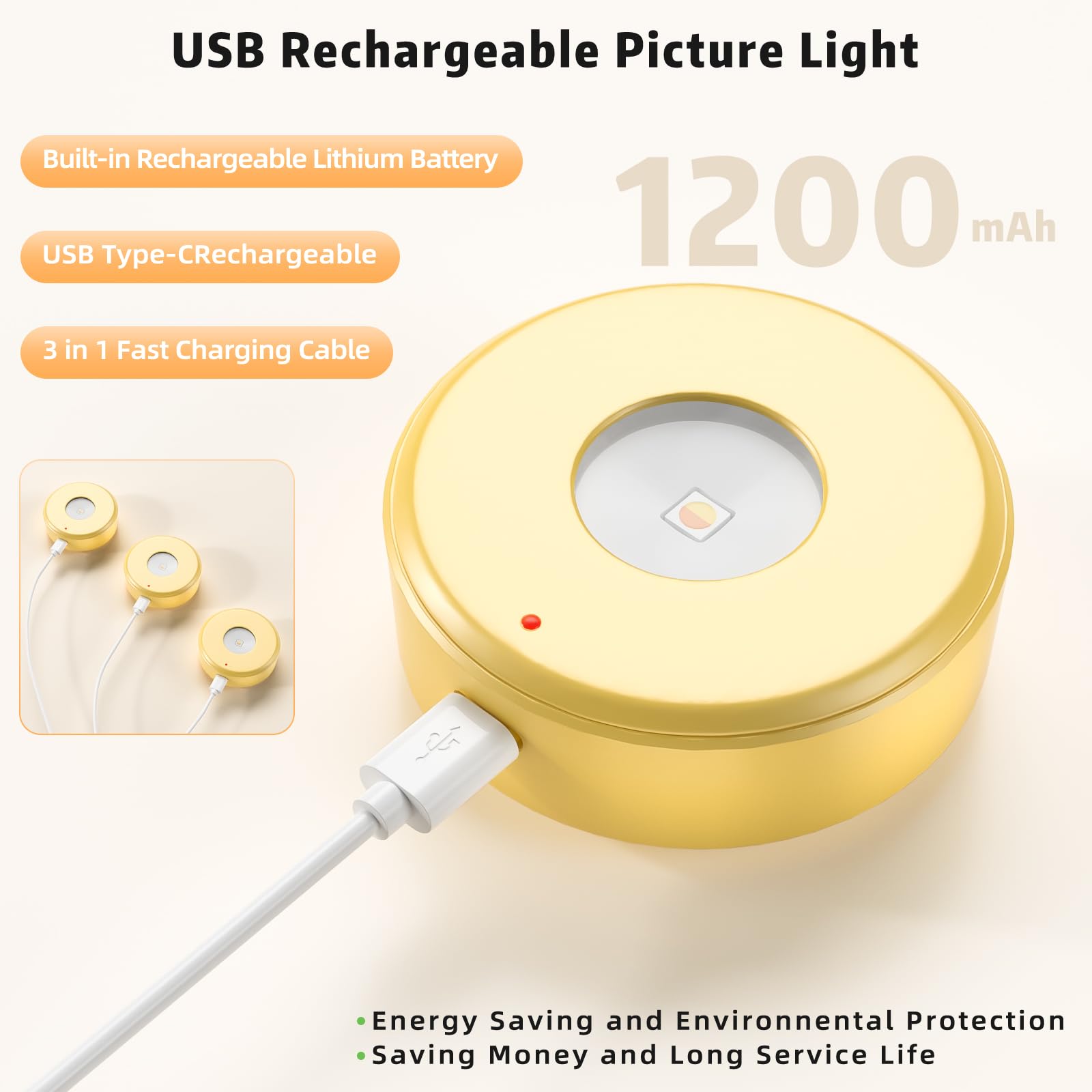 Lightbiz dimmable light at 3000K to create warm gallery ambiance