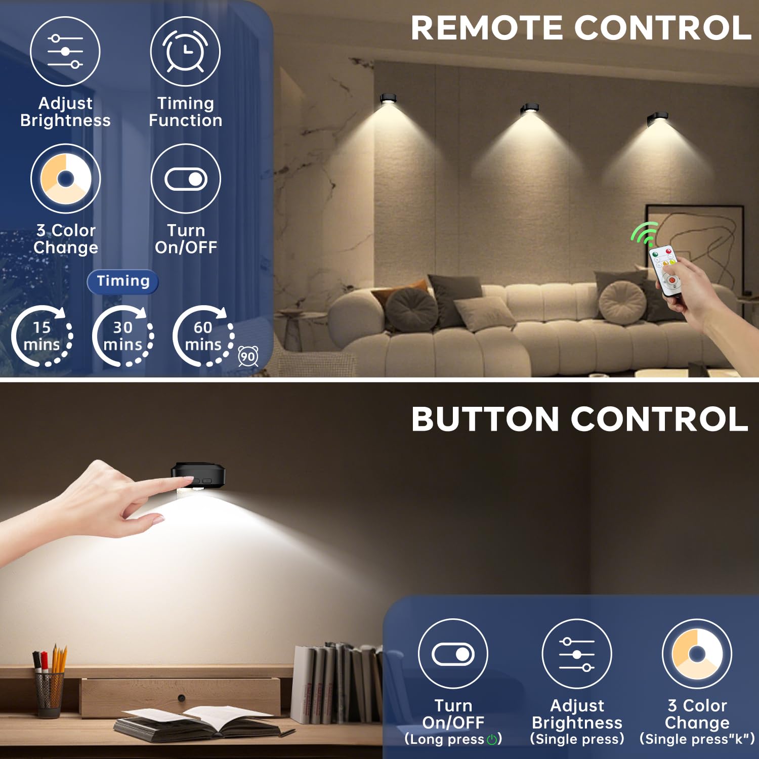 Lightbiz remote-control timer allows auto-off after viewing to save energy