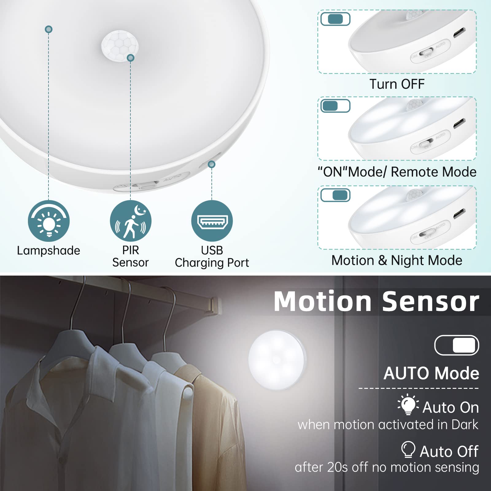 Lightbiz stick-on solution with metal sheet allows tool-free placement