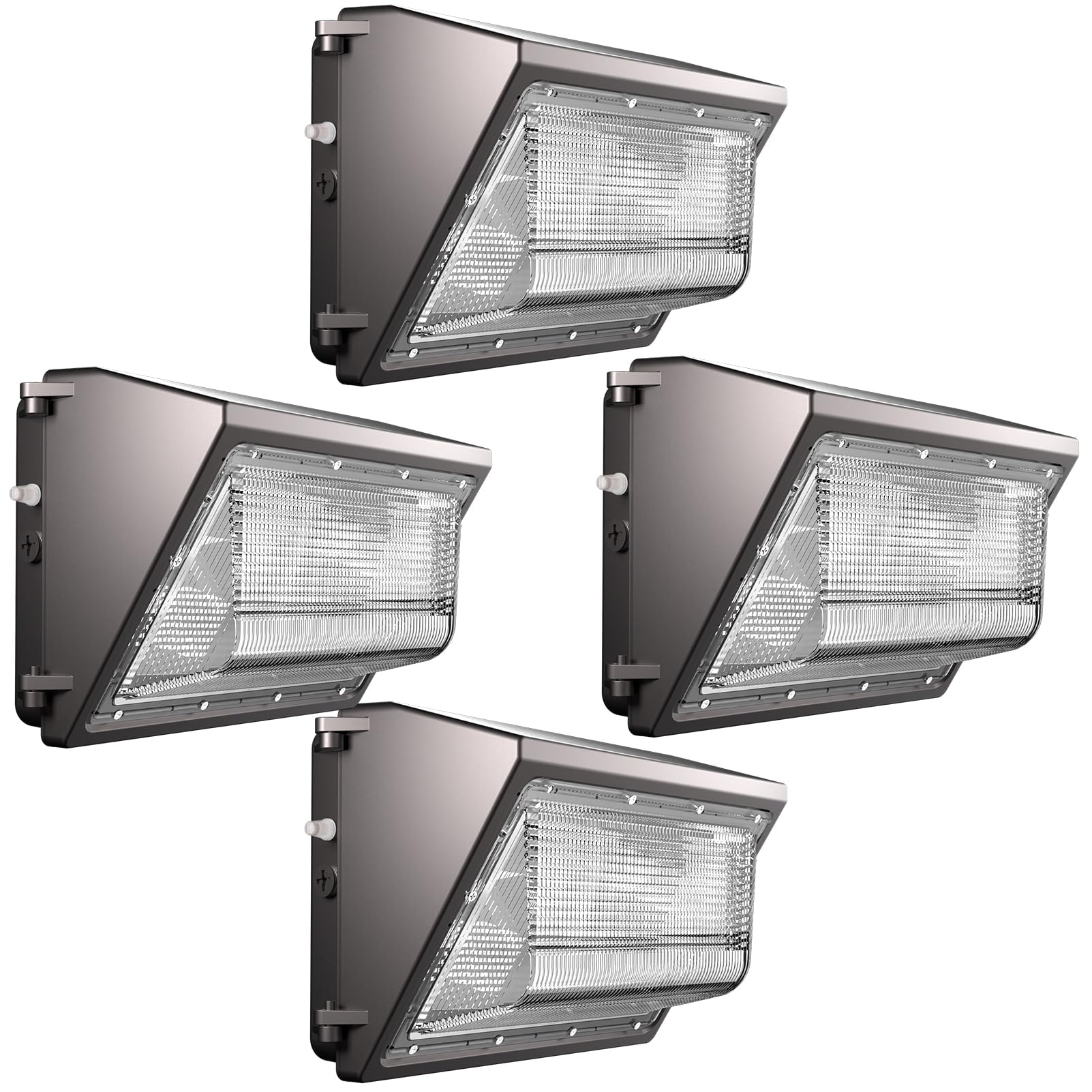 Lightdot wall-pack durability assembly showcases rugged housing for harsh weather.