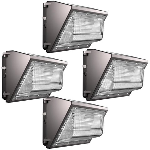 Lightdot wall-pack durability assembly showcases rugged housing for harsh weather.