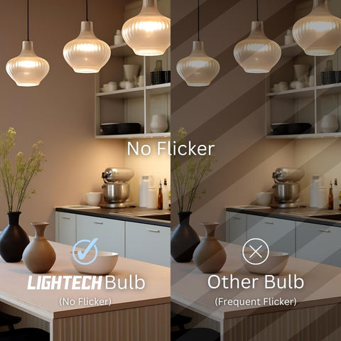 Lightech A19 LED bulbs UL Listed and FCC certified for safety and reliability