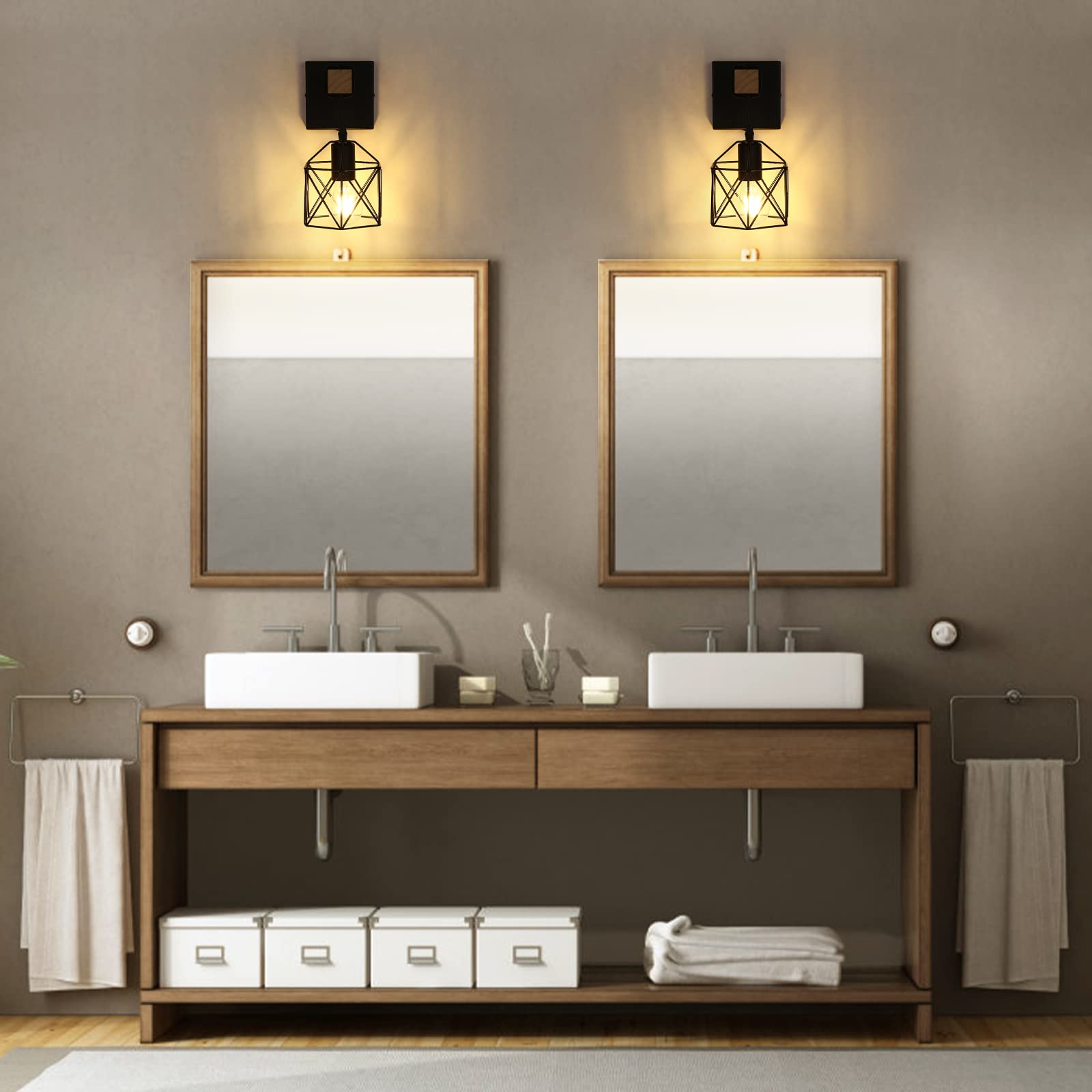 Lightess bedroom wall sconce creates warm ambient glow
