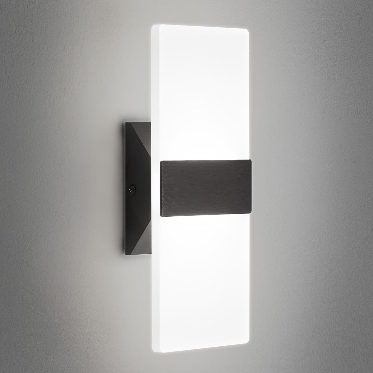 LightFuze wall sconce front view for ambient elegance