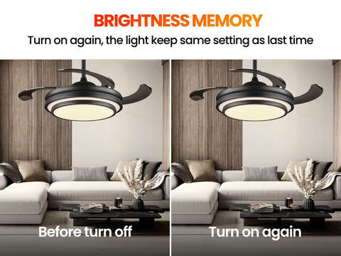 Lightimes 6-speed motor offers precise airflow for different activities.