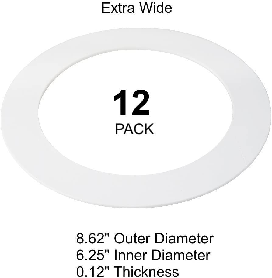 Lighting Labs trim ring compatible with 6 and 8 inch recessed cans.