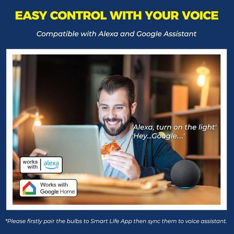 Lightinginside E12 smart bulb hub-free setup for quick use.