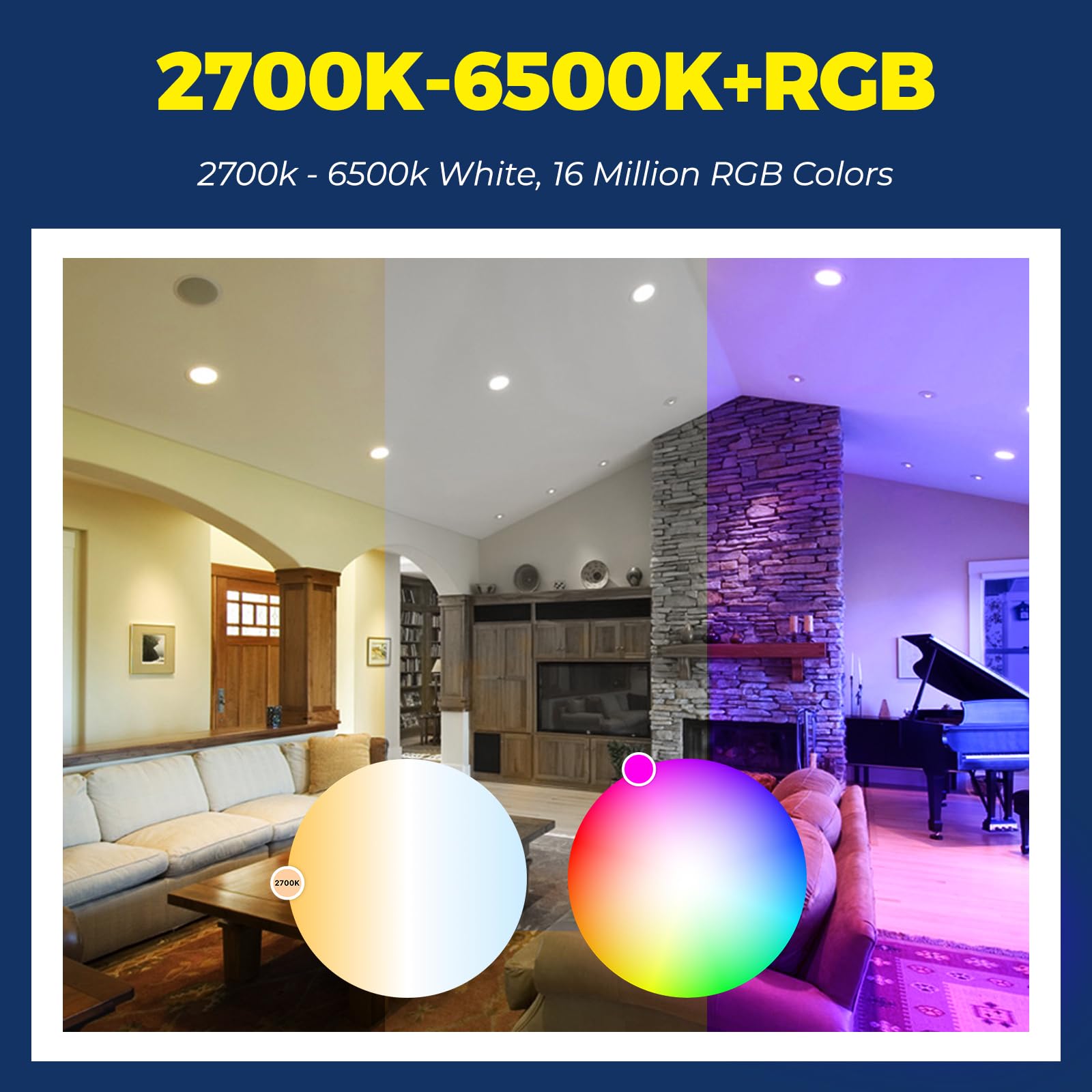 Lightinginside dual-channel Bluetooth and WiFi setup enables flexible configuration.