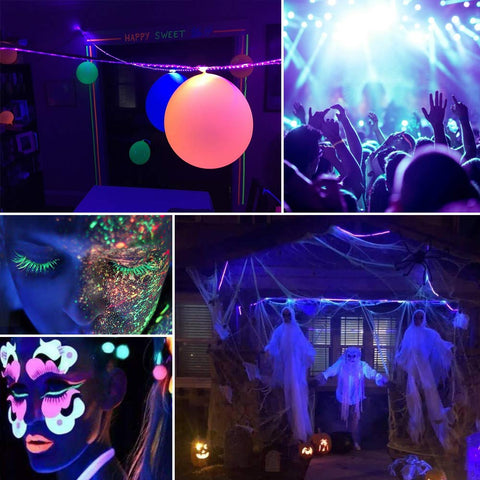 LightingWill UV strip brightens indoor plant displays with subtle fluorescence.