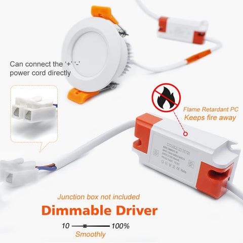 LightingWill recessed lighting dimmable setup demonstrates smooth 10-100% dimming.