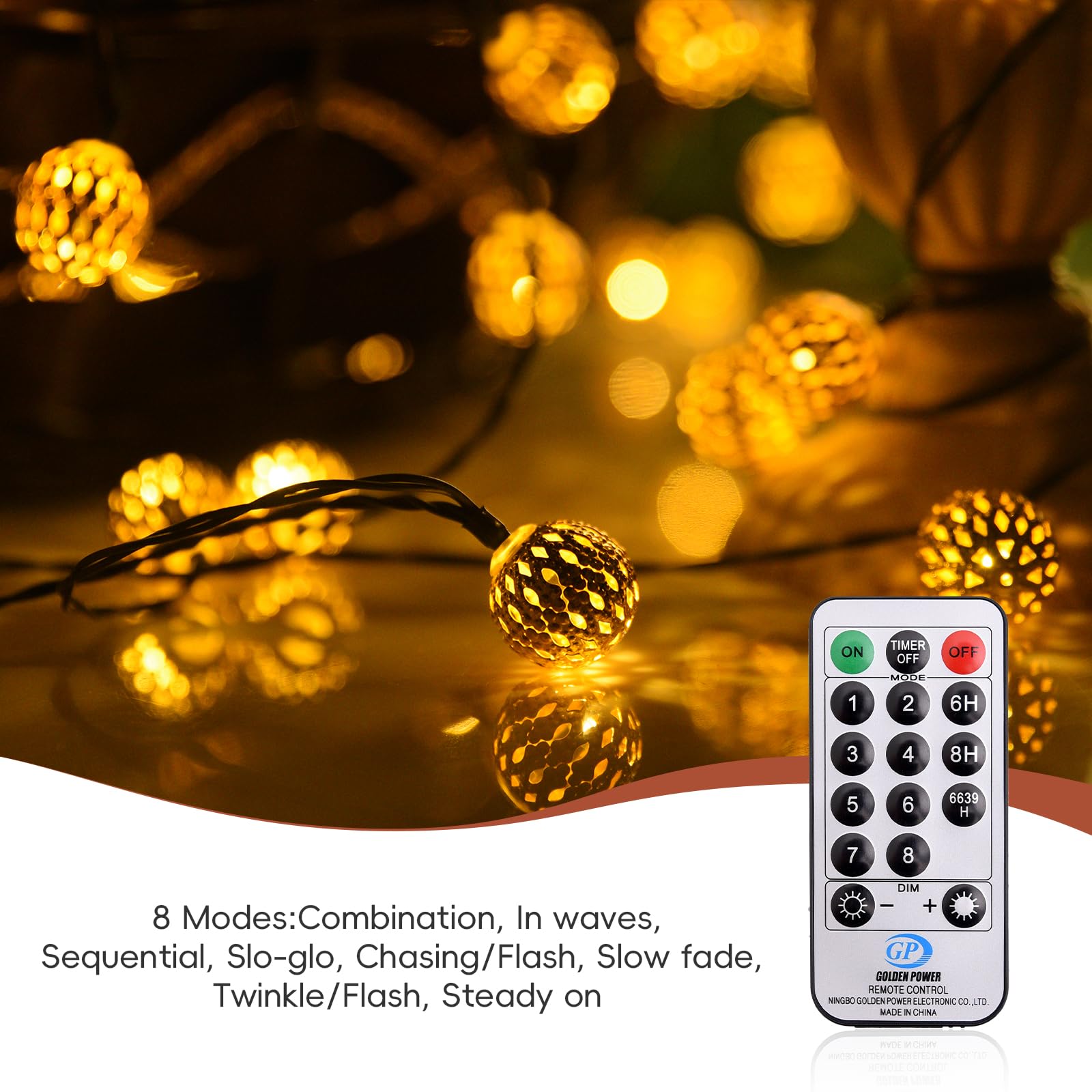 Lightique sixty LEDs across twenty-nine feet deliver consistent warm white glow.