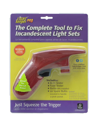 LightKeeper Pro bulb puller removing a damaged bulb safely