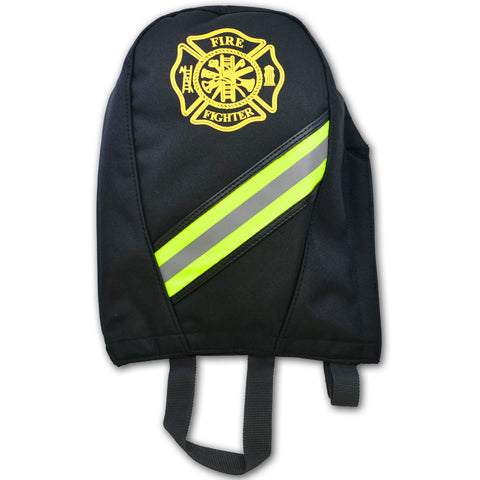 Lightning X Fireman Maltese cross logo signals trusted firefighter gear