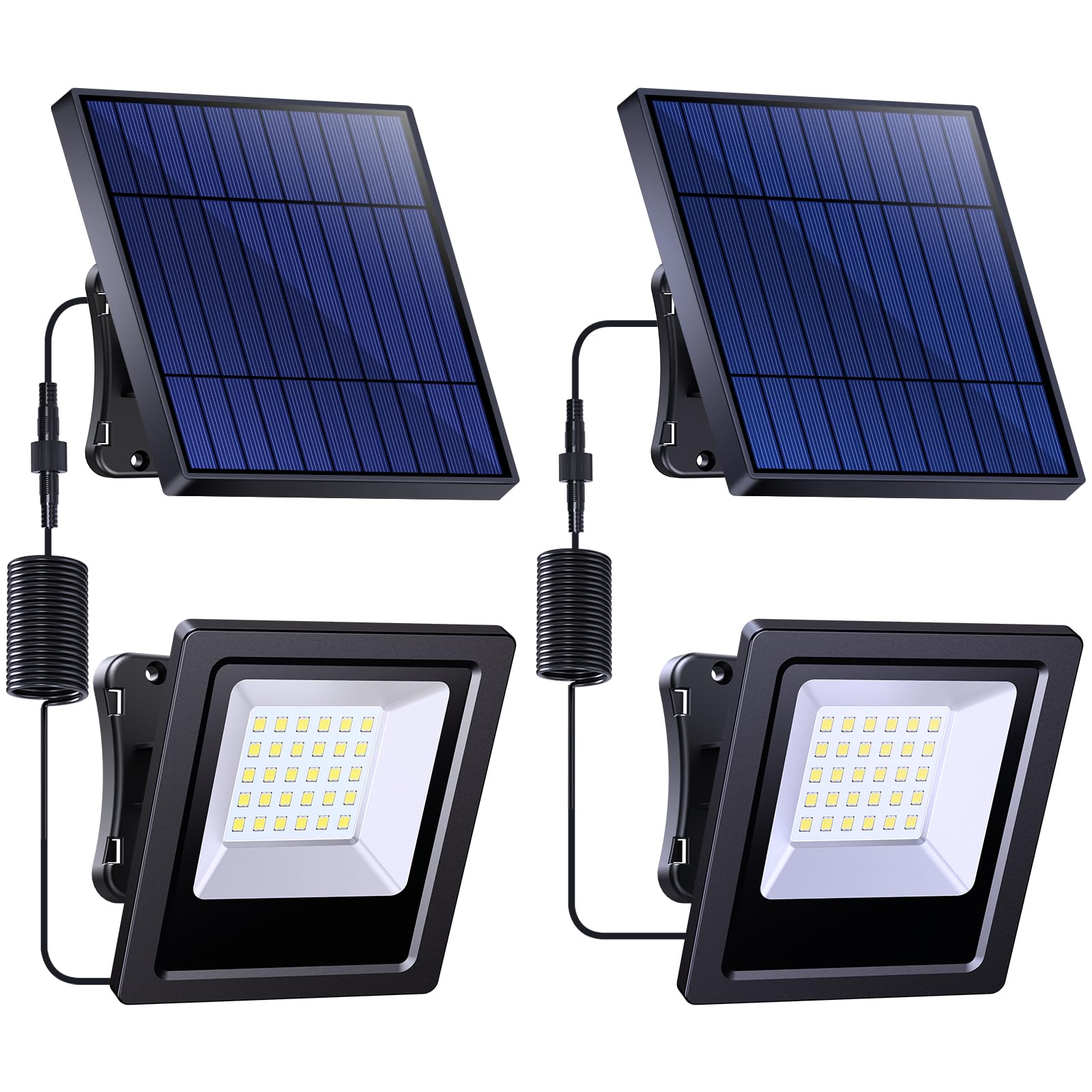 Lightonight solar panel during daytime charges quickly to extend nighttime lighting.