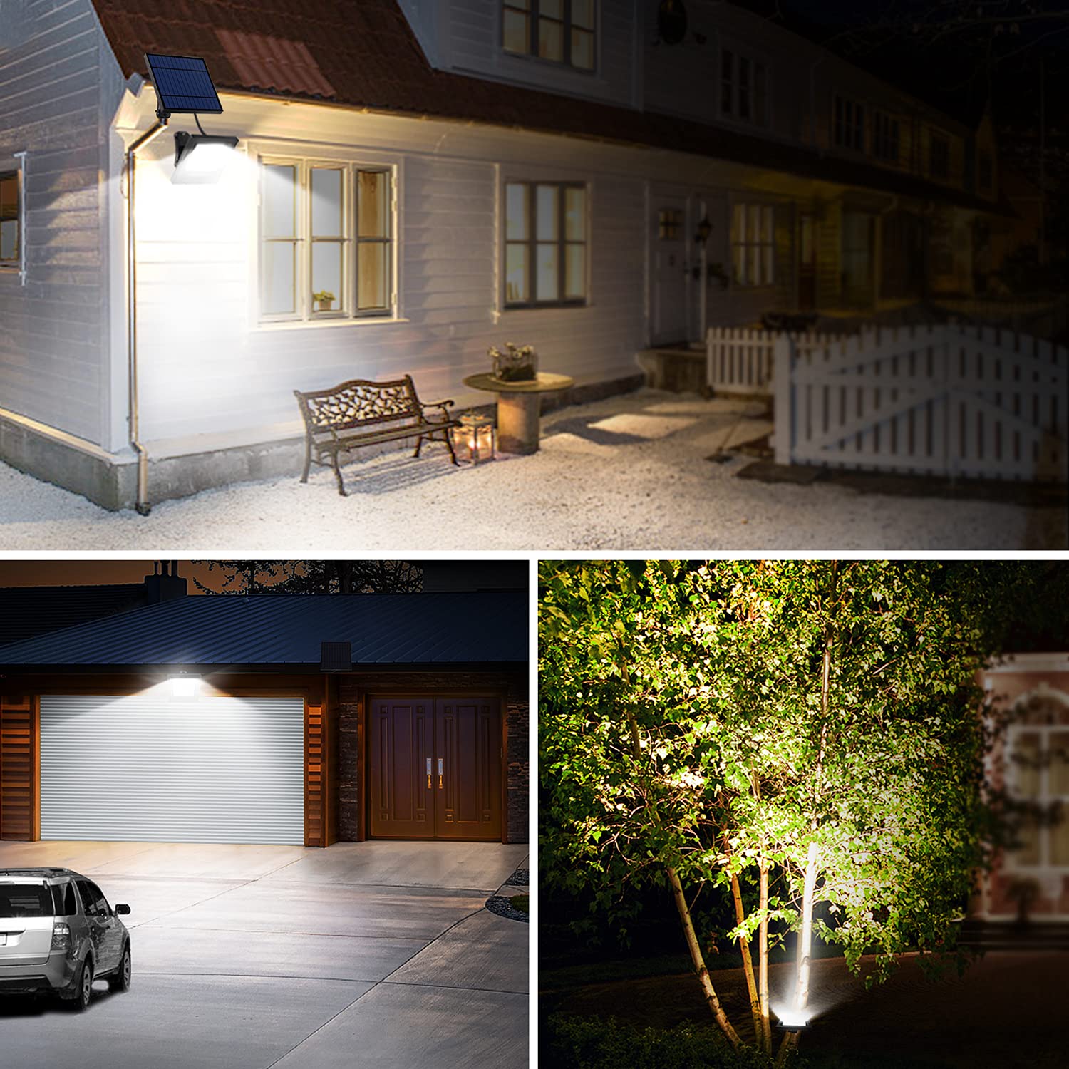 Lightonight two-pack system covers larger outdoor spaces.