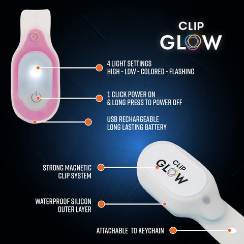 Lightsflo Clipglow badge light improves visibility for night shifts and quick checks.