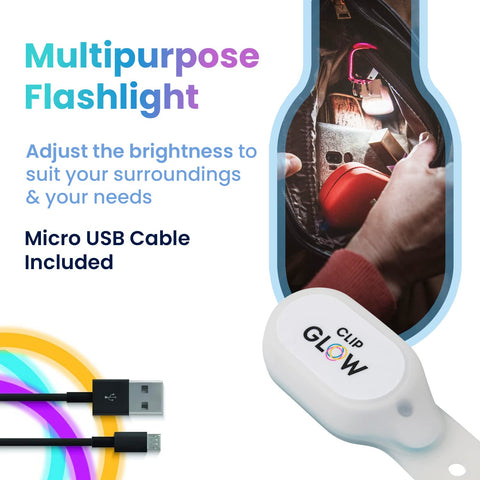 Lightsflo Clipglow compact design is lightweight and easy to wear during shifts.