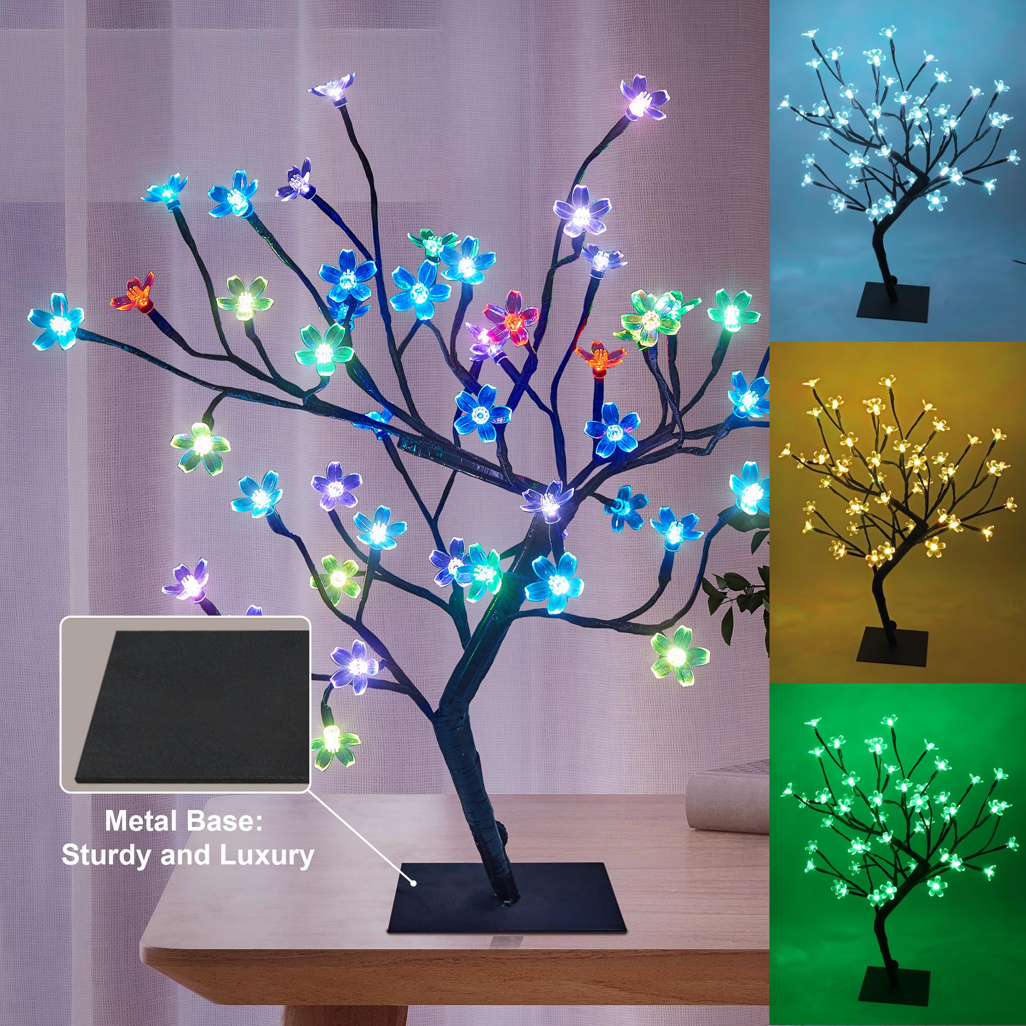 Lightshare 48 LEDs displaying vivid RGB color options