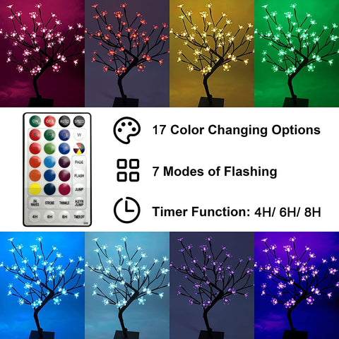 Lightshare adjustable branches for a customized tree shape