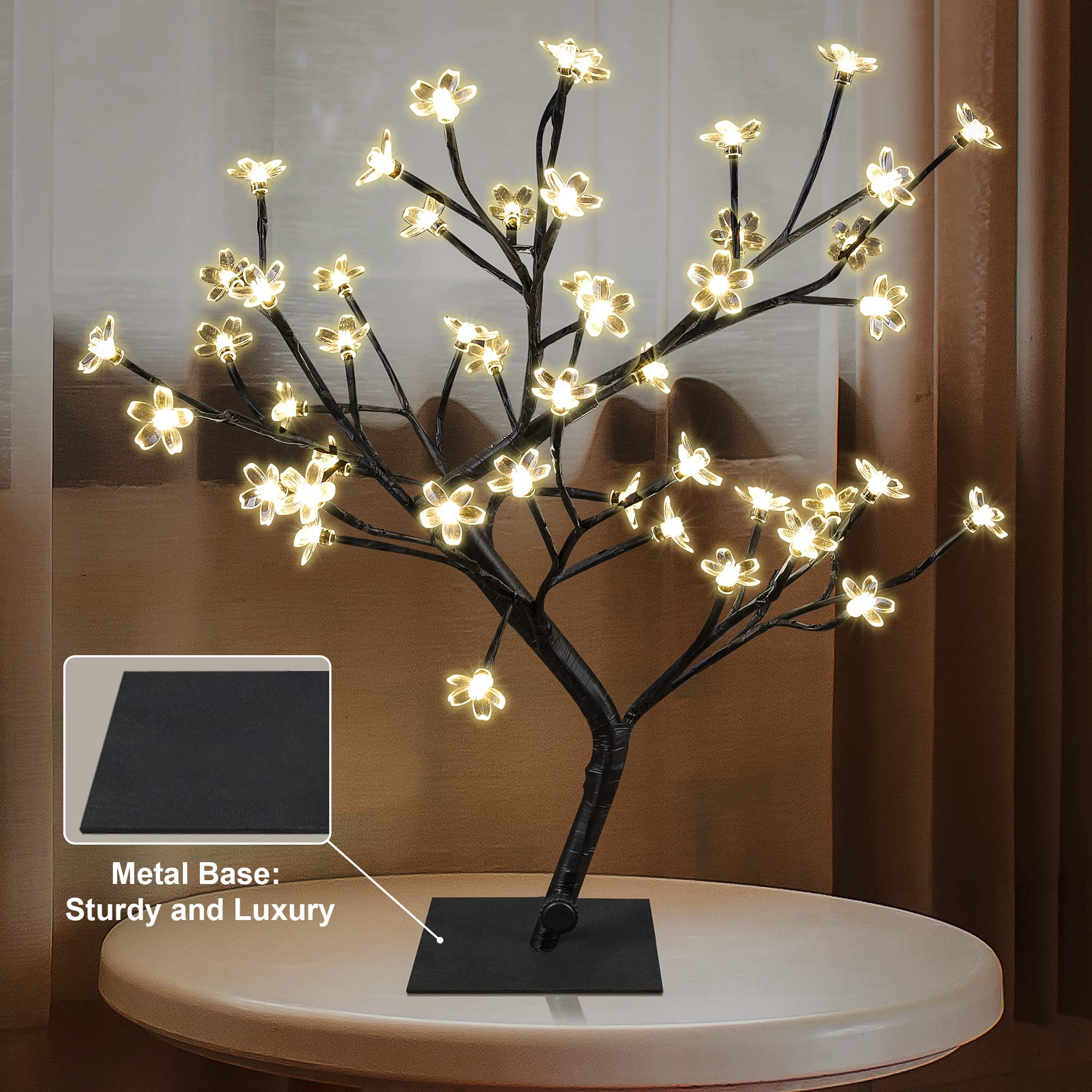 LIGHTSHARE adjustable branches let you shape the tree to your space