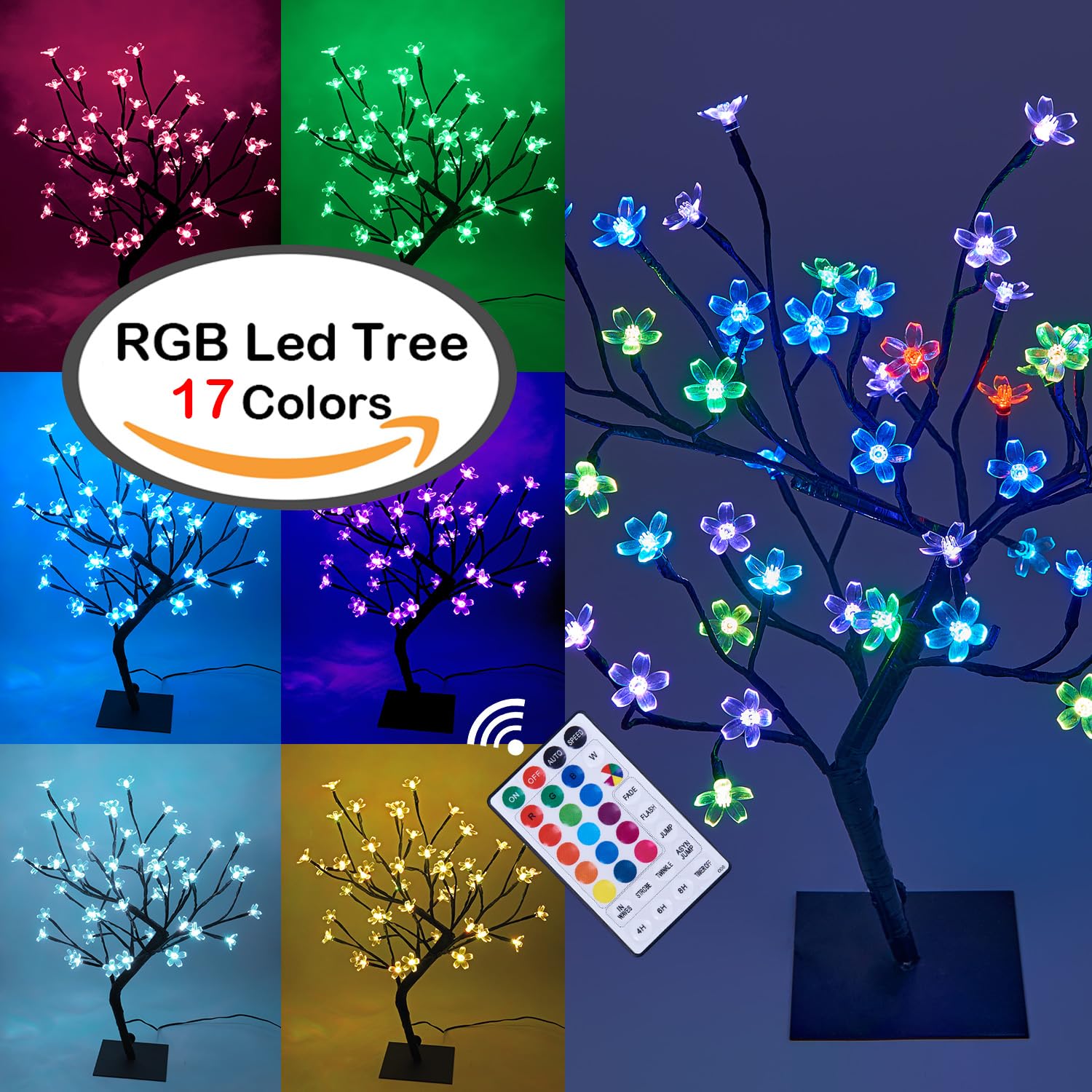 Lightshare remote control for RGB LEDs on the bonsai
