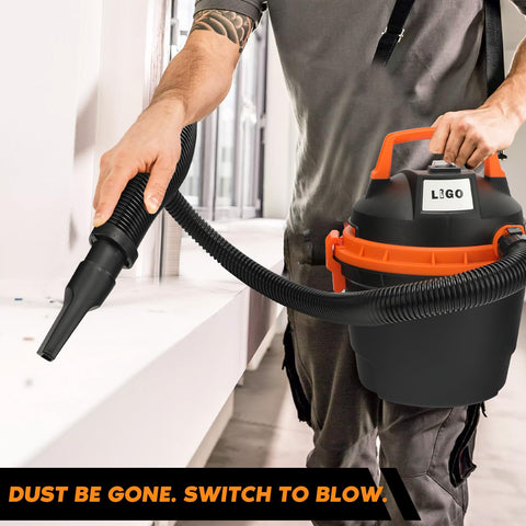 LIGO cloth filters for dust with the compact vacuum