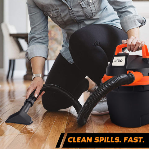 LIGO vacuum with crevice tool for tight corners and edge cleaning