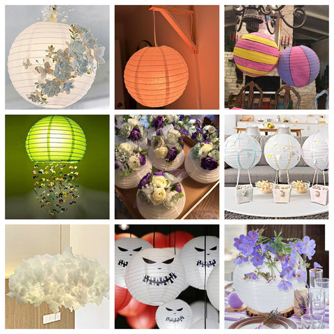 LIHAO lanterns include a mini instruction paper for simple assembly.