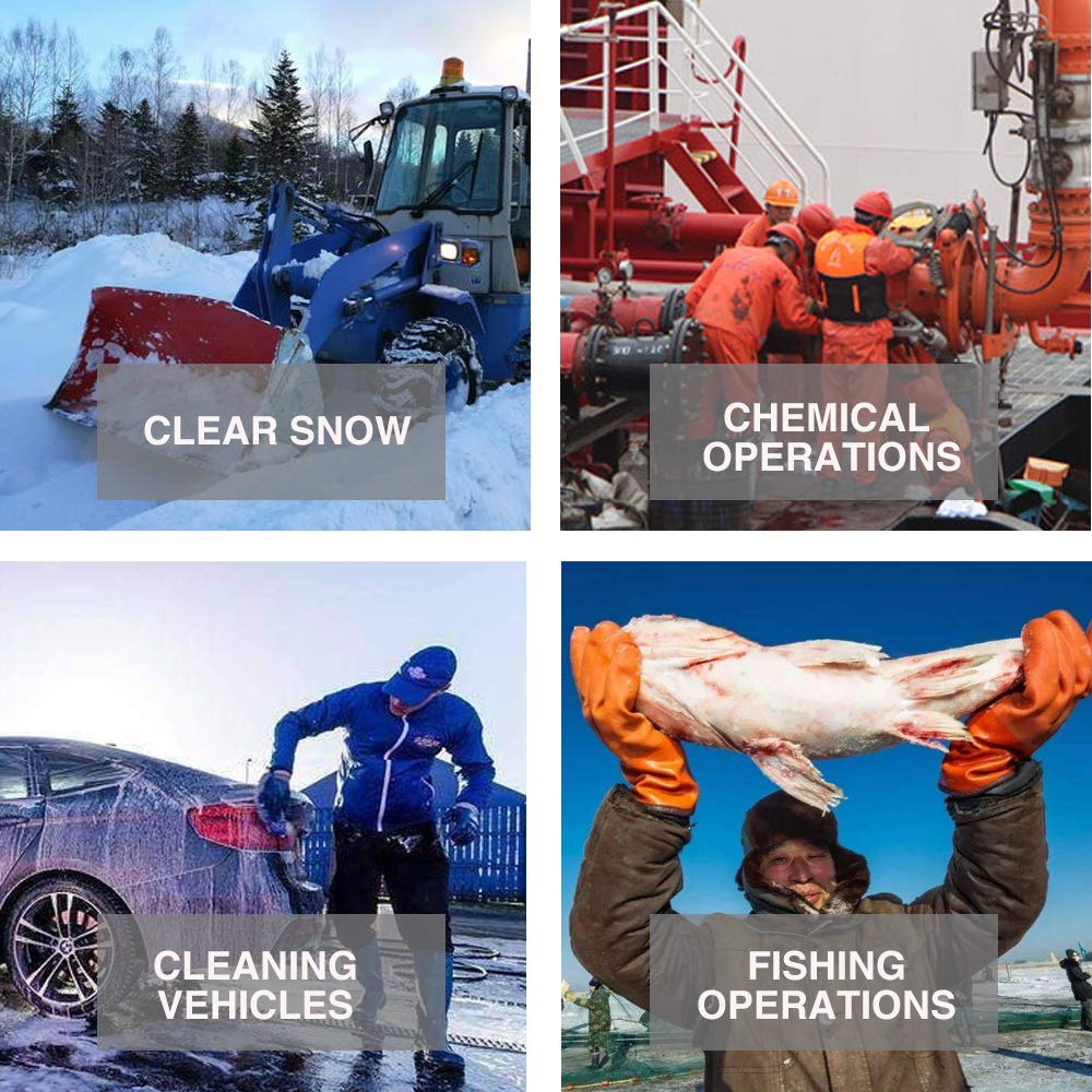 LIICHAAO winter work utility gloves suitable for cold-weather tasks