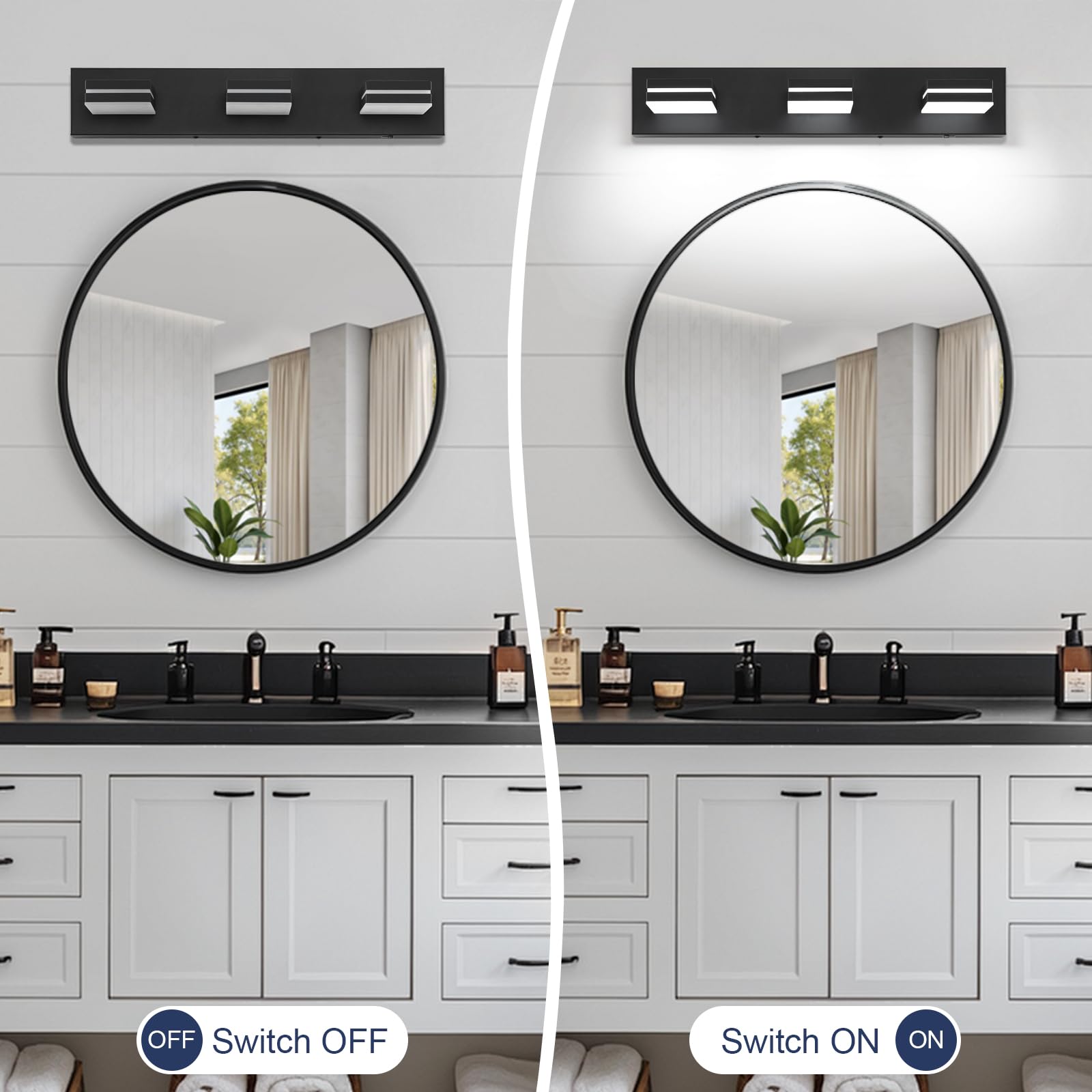 Liilokte frosted acrylic shade softens glare while keeping clarity.