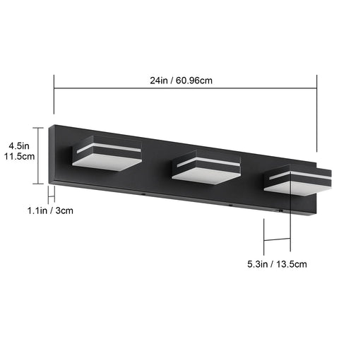 Liilokte energy-saving vanity light reduces power use.
