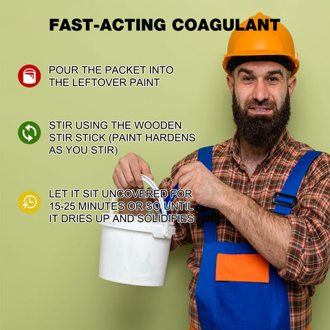 LIIZOUSUDA quick-drying process visibly thickens latex paint effectively