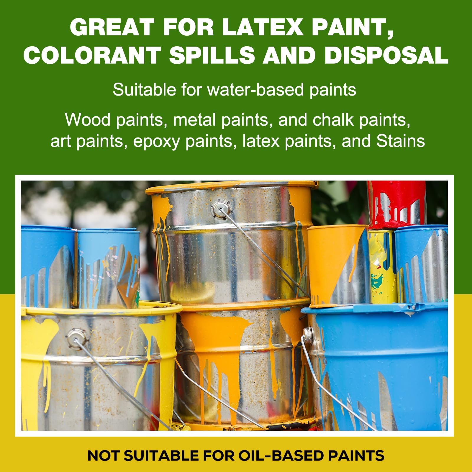 LIIZOUSUDA spill cleanup use helps manage spills in the workshop