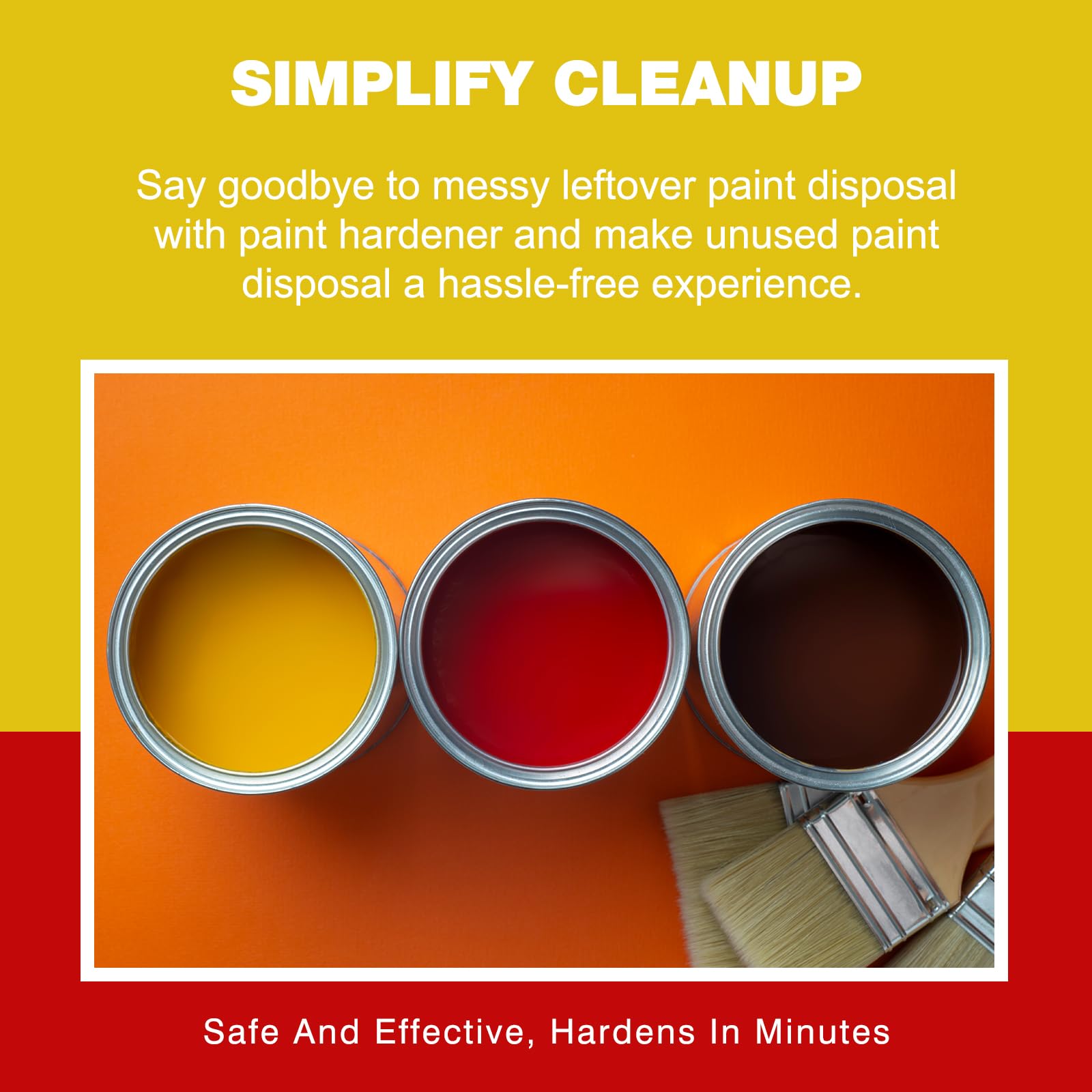 LIIZOUSUDA wooden stir sticks included for thorough paint mixing