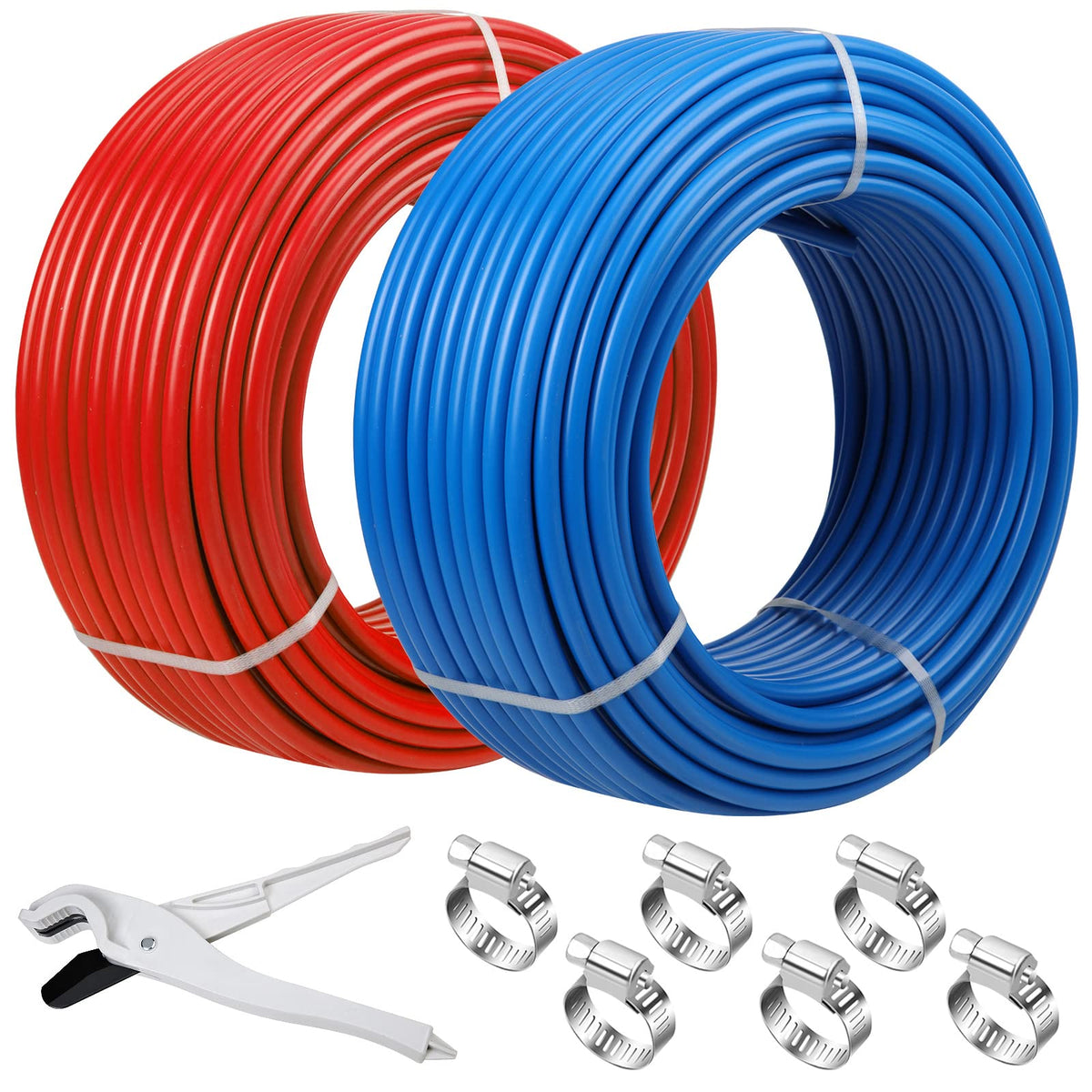 Likeem PEX Pipe rolled tubing 300ft ideal for home water lines and radiant heat.