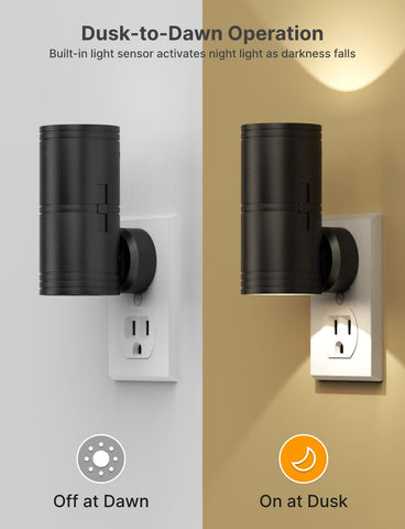 Likelgn night light dimmable 0-100 lumens for adjustable night visibility