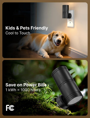 Likelgn space-saving offset plug design keeps outlets free