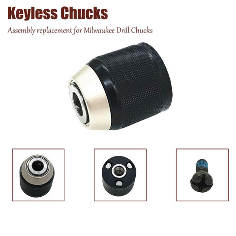 LIKINMAKA 12V/18V drill compatibility chuck—stable grip during drilling