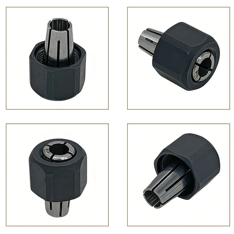 LIKINMAKA 2486-20 assembly—robust collet-to-nut connection.
