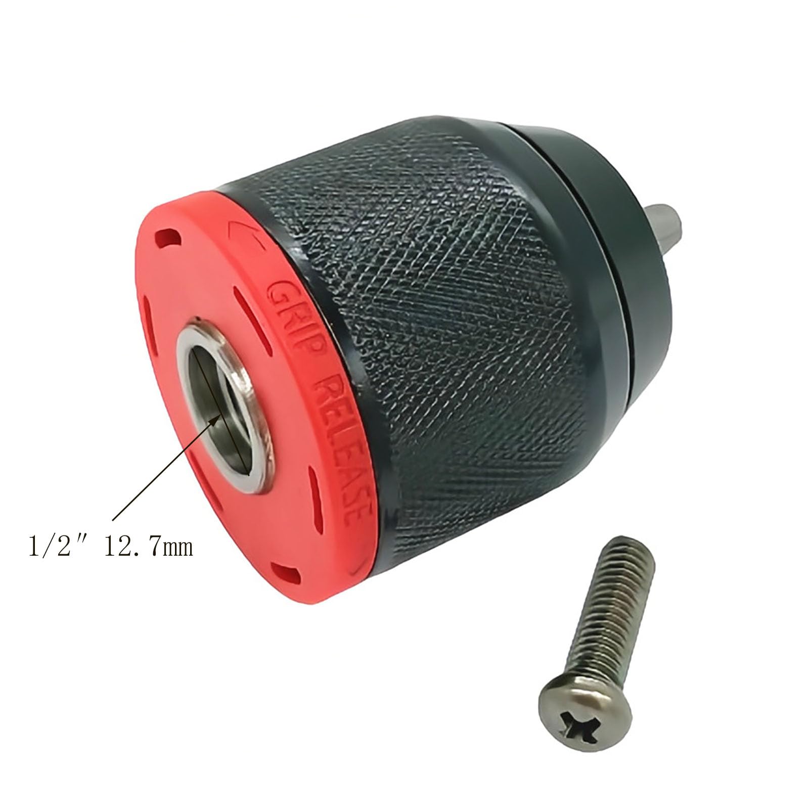 LIKINMAKA 1/2-20UNF clamp drill chuck delivers reliable 1.5-13mm capacity.