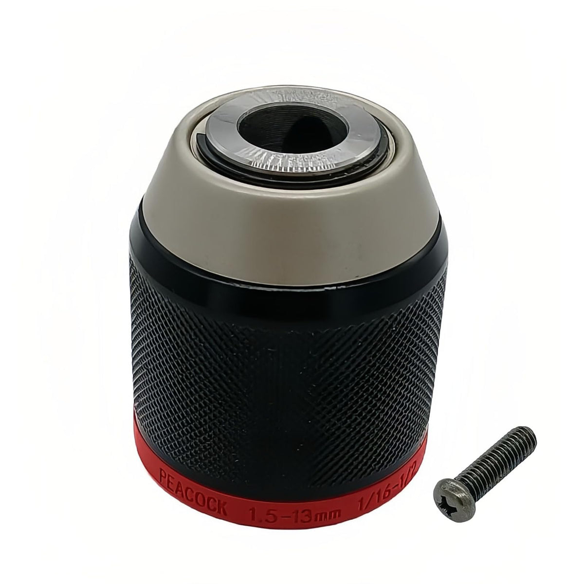 LIKINMAKA drill chuck for Milwaukee 1/2-20UNF mount with smooth clamping.