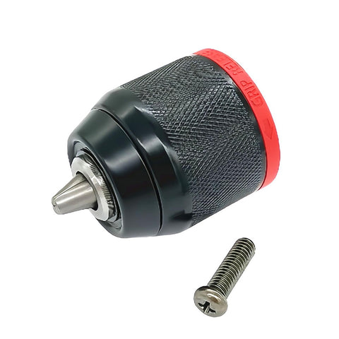 LIKINMAKA drill chuck compatible with Milwaukee tools for quick bit changes.