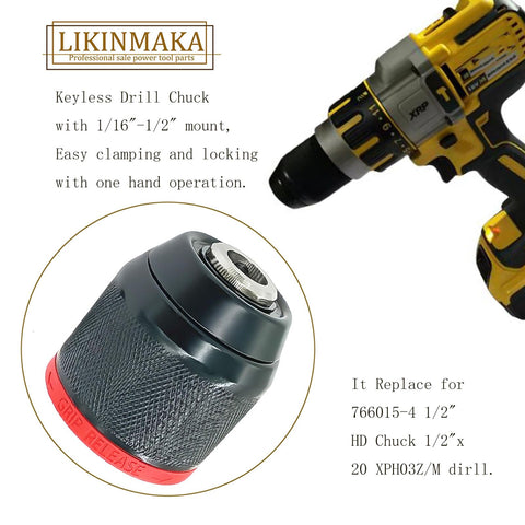 LIKINMAKA includes left-hand screw for quick setup and removal.