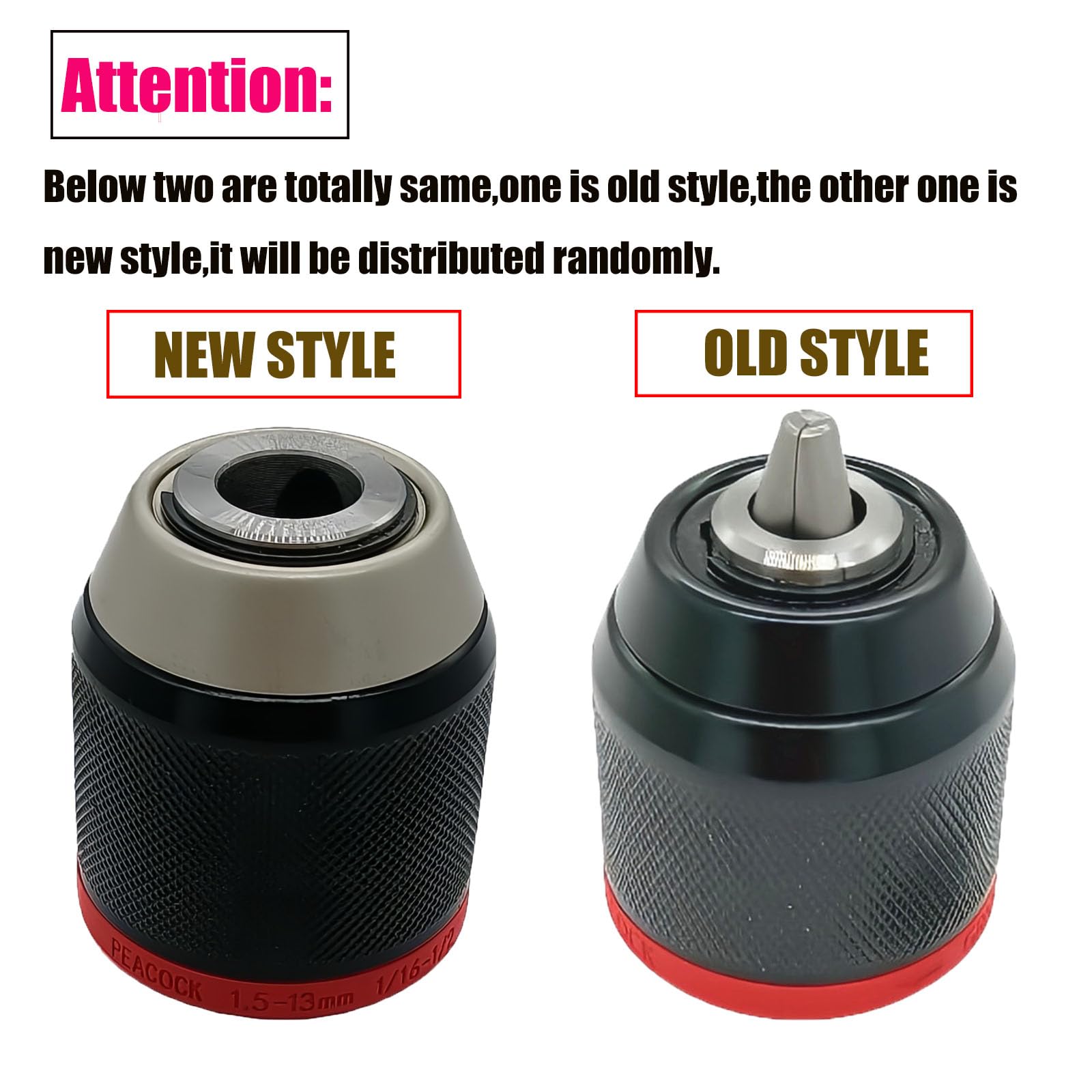 LIKINMAKA metal-body chuck design provides durability during heavy drilling.
