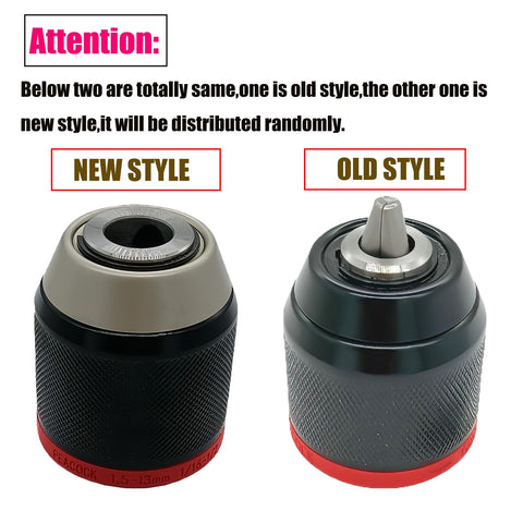 LIKINMAKA metal-body chuck design provides durability during heavy drilling.