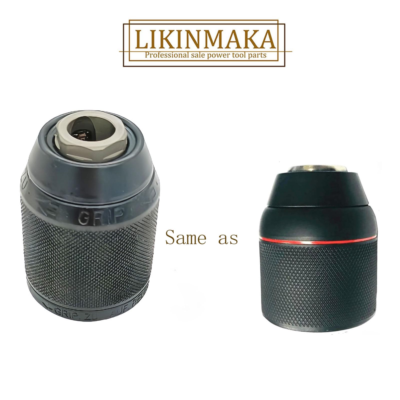 LIKINMAKA compatibility list showing Milwaukee models and mounts