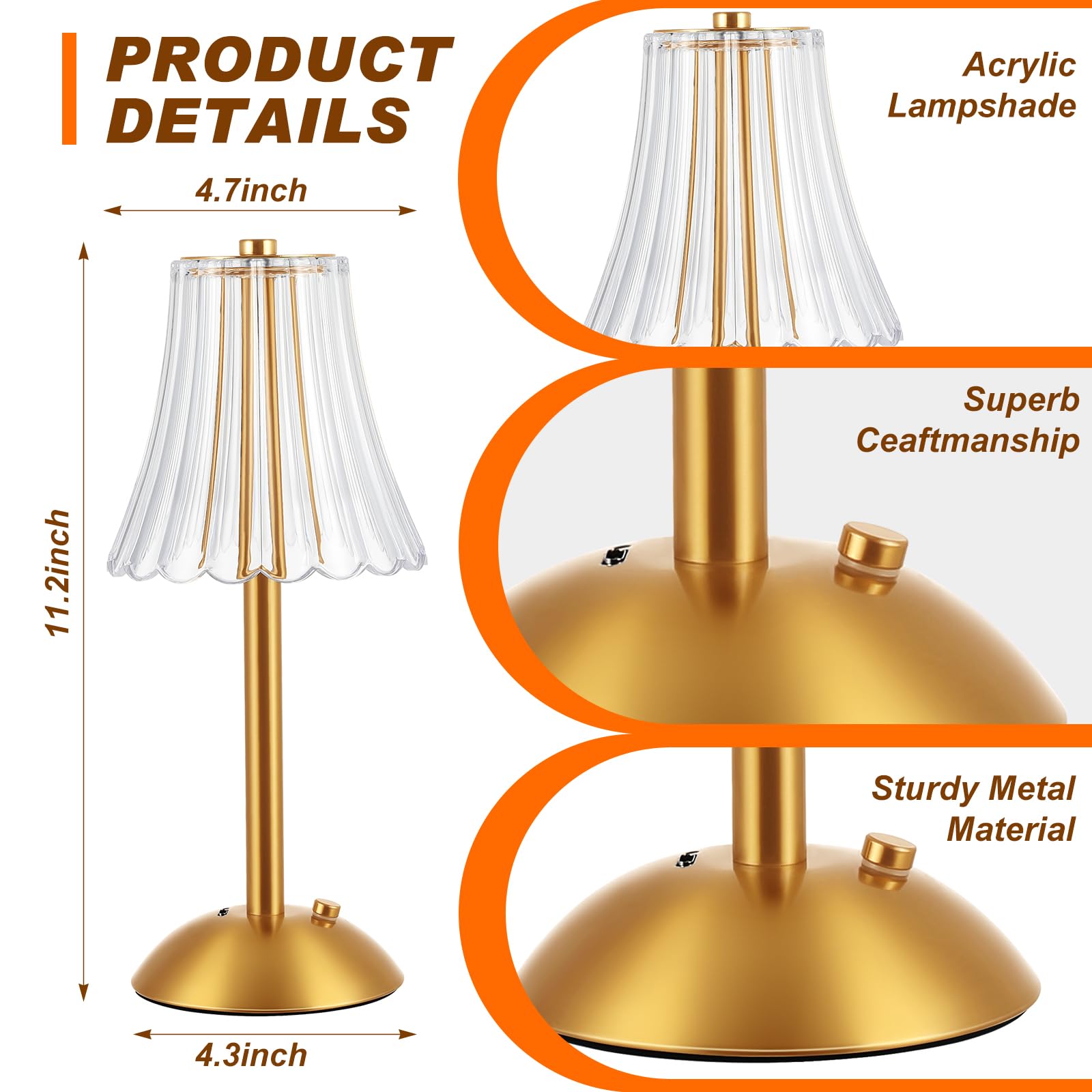 Liliful rose lamp emitting warm white light ideal for cozy spaces