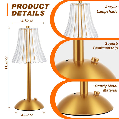Liliful rose lamp emitting warm white light ideal for cozy spaces